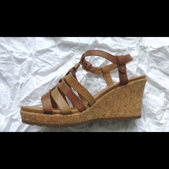 Josef Seibel The European Comfort Shoe Platform Sandal (Beige) - Picture 3 of 3